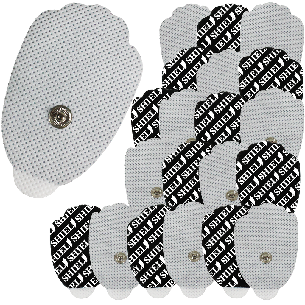 snap electrode pads for tens