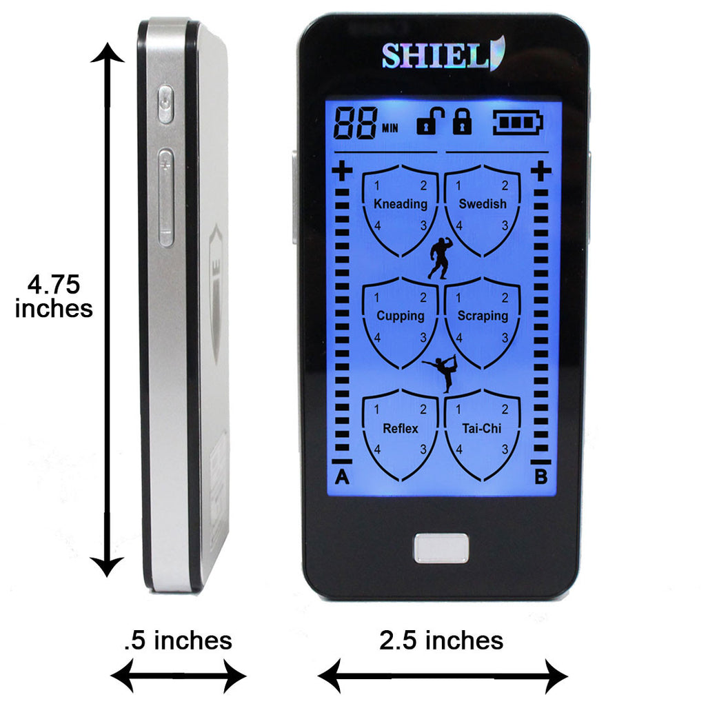 Shield TENS-EMS Touchscreen Electronic Massager – BrownCastle